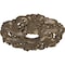 Ekena Millwork Orrington Ceiling Medallion (Canopies up to 4 3/4"), 19 5/8"OD x 4 3/4"ID x 1 3/4"P, Warm Silver CM19ORWSS - alternate 2